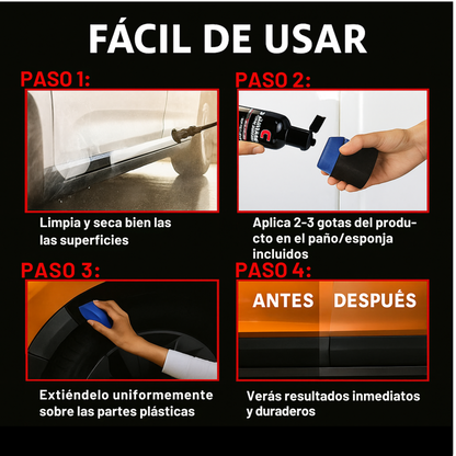 Restaurador de Cueros/Plásticos - EverBlack™