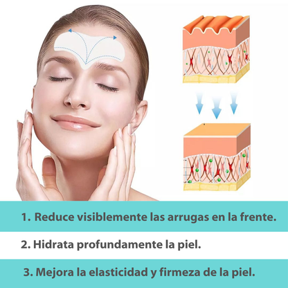 Parche Antiarrugas Gel Frente x6