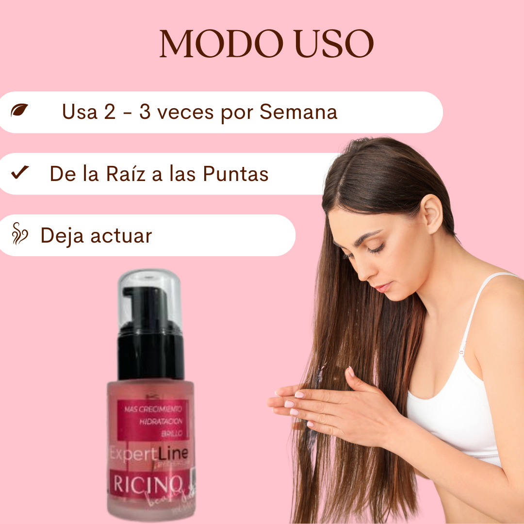 SERUM CAPILAR EXPERTLINE ACEITE RICINO