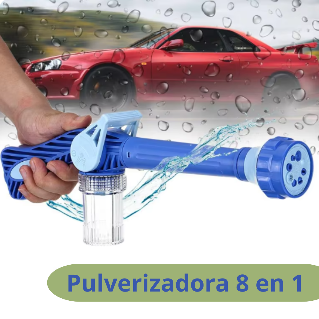 PULVERIZADORA DE AGUA PRESION 8 en 1