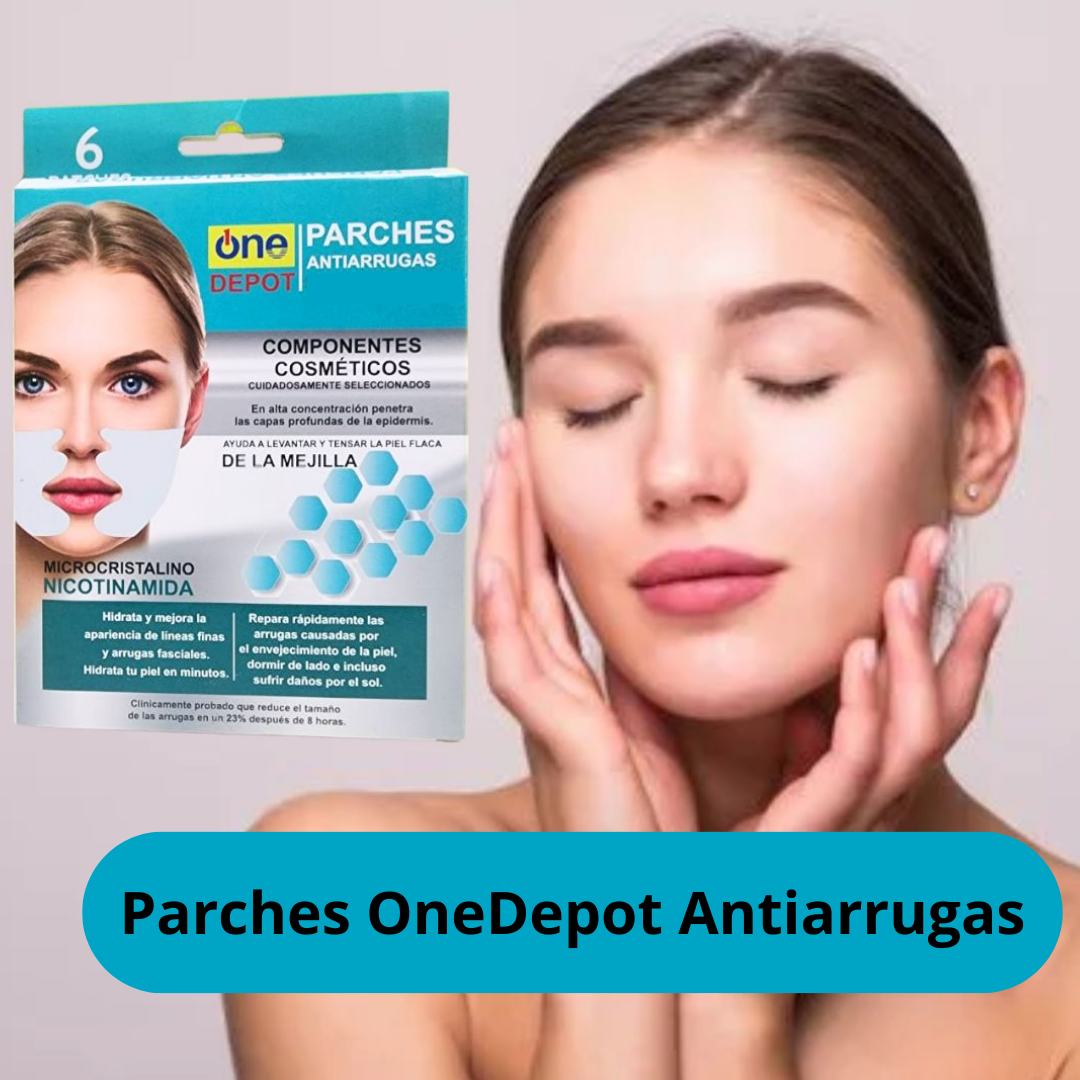 Parche OneDepot Gel Antiarrugas Mejilla x6 Parches