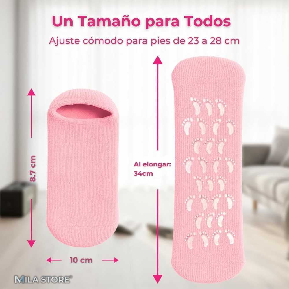 SoftFeet™ - Calcetines de Gel Hidratantes con Aceites Esenciales
