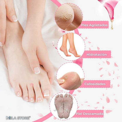 SoftFeet™ - Calcetines de Gel Hidratantes con Aceites Esenciales
