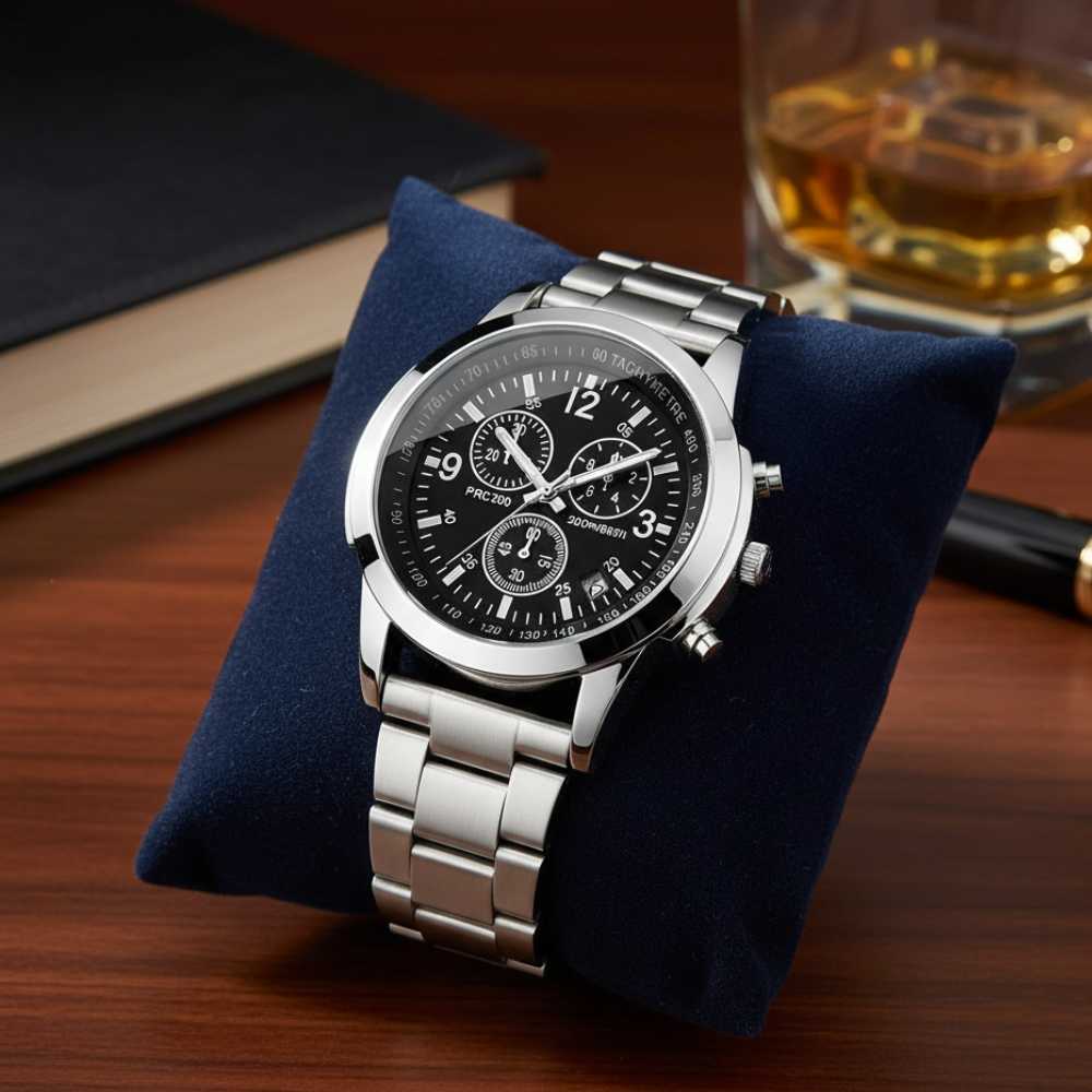 Prestige Horus - Reloj Estilo Cronógrafo Clásico