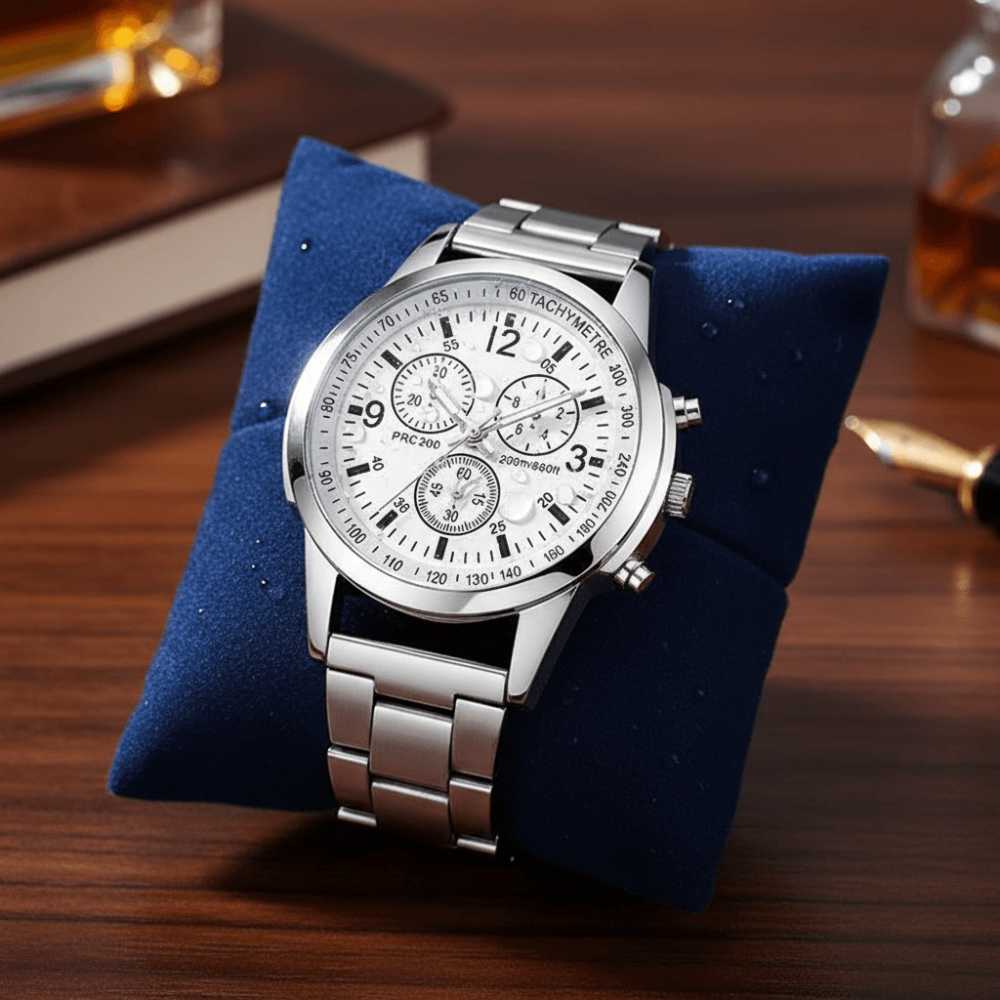 Prestige Horus - Reloj Estilo Cronógrafo Clásico