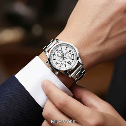 Prestige Horus - Reloj Estilo Cronógrafo Clásico