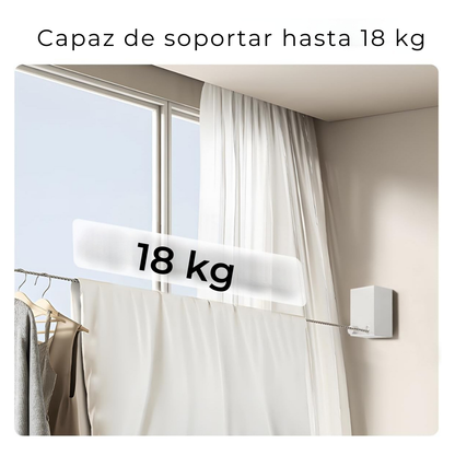 Tendedero Retráctil EasyDry™ – Diseño inteligente. Fuerza imbatible. Confianza en cada uso.