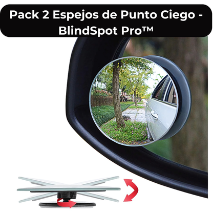 Pack 2 Espejos de Punto Ciego - BlindSpot Pro™