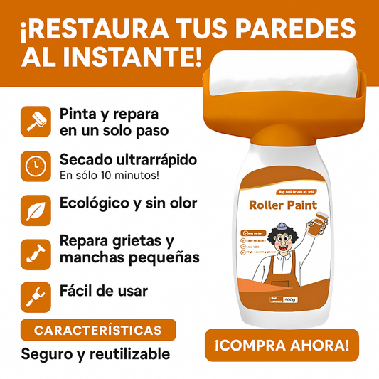 Rodillo Mágico Para Reparar Paredes - EasyWall™