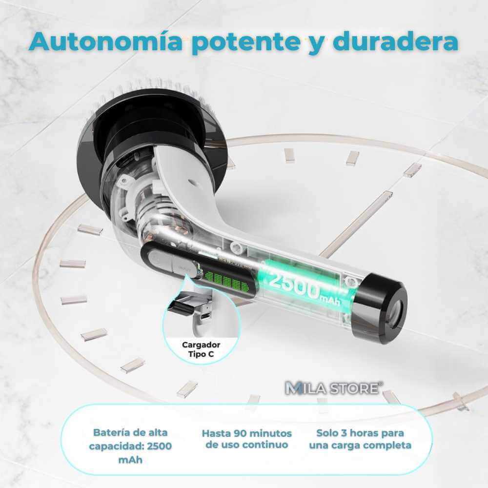 ScrubMaster™ - Cepillo Electrico Recargable 7 en 1