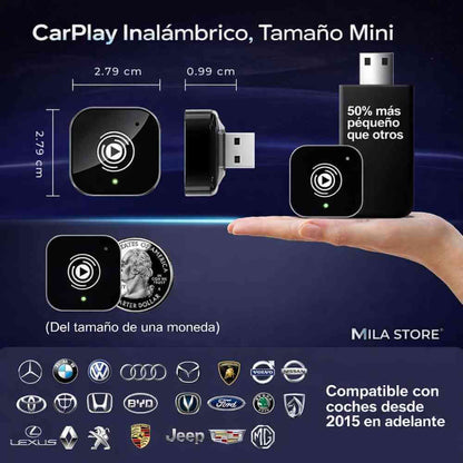 Vesperhaze™ - Adaptador Inalámbrico para CarPlay
