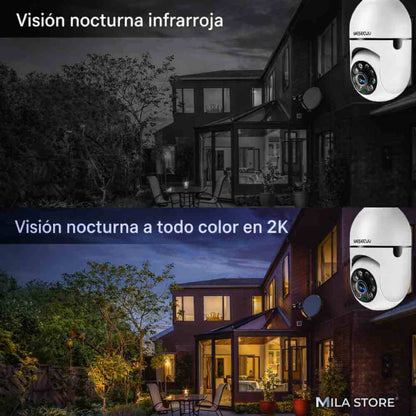 EyeLight Pro™ - Cámara de Vigilancia de Bombilla