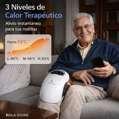 KneoCare™ - Masajeador de rodilla con terapia infrarroja, calor y vibración
