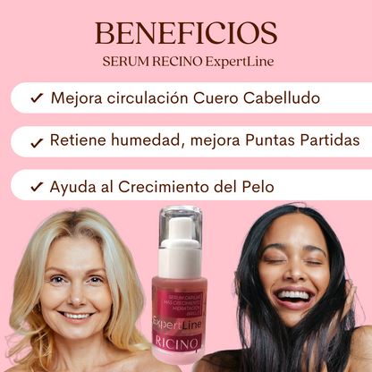 SERUM CAPILAR EXPERTLINE ACEITE RICINO