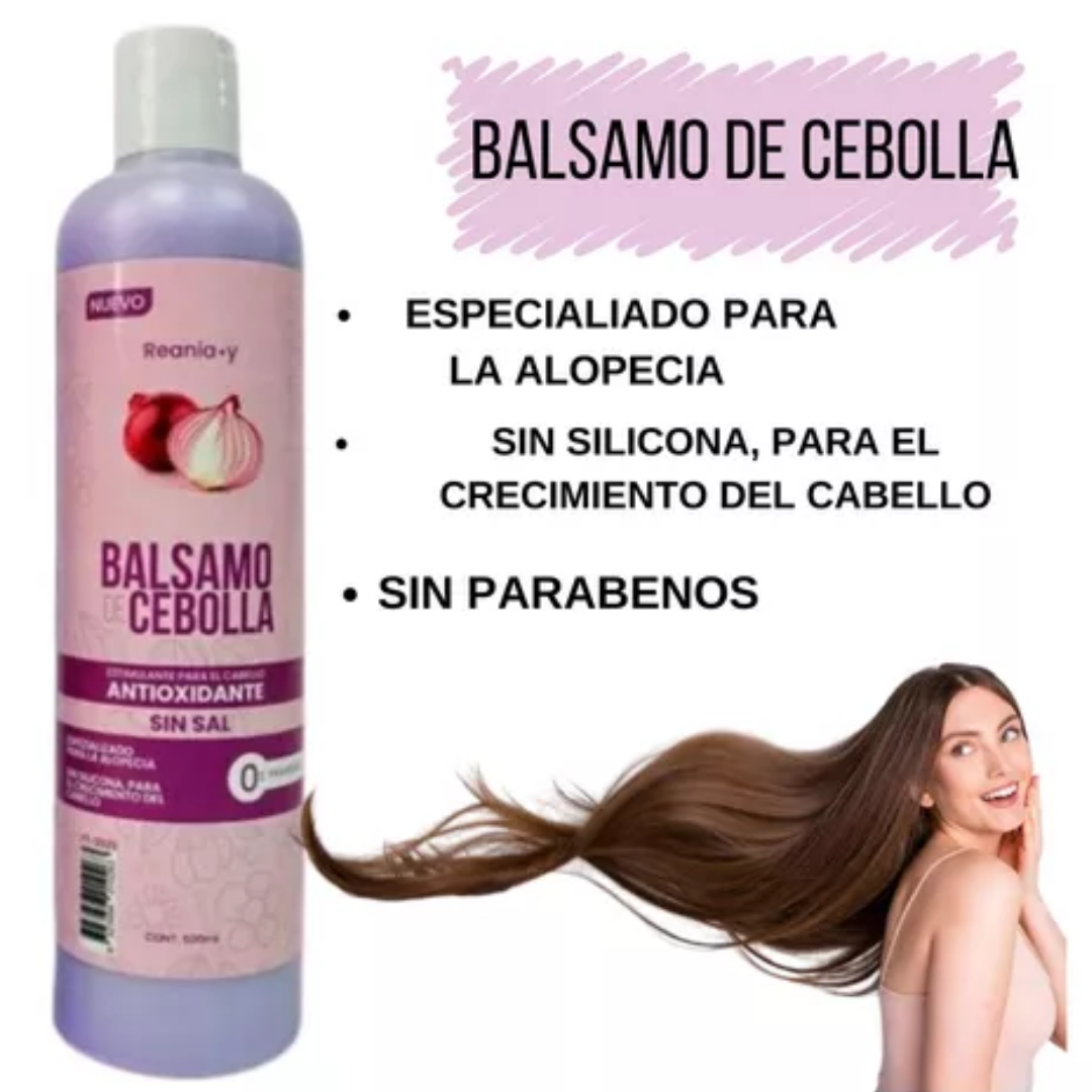 Shampoo + Balsamo Cebolla Reania