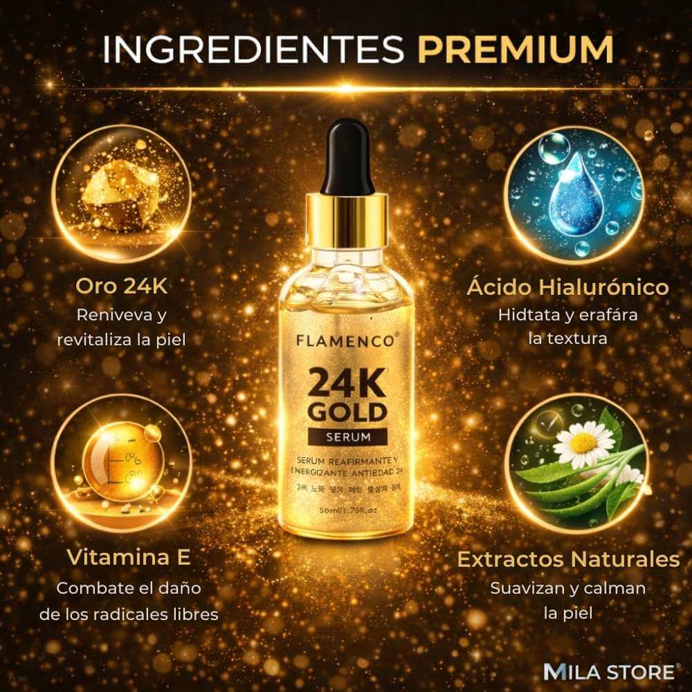2x1 Serum Gold 24k de Flamenco® (100ML)