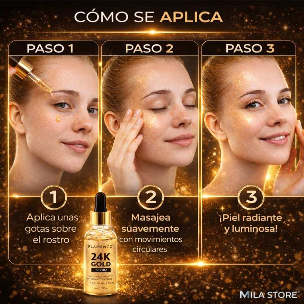 2x1 Serum Gold 24k de Flamenco® (100ML)