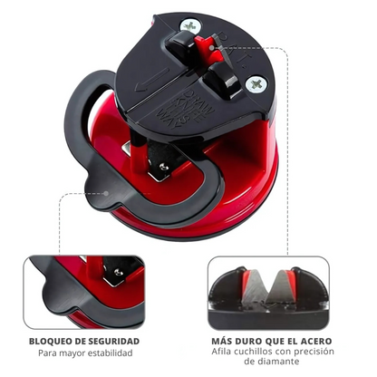 Afilador Manual con Ventosa - SharpEz™