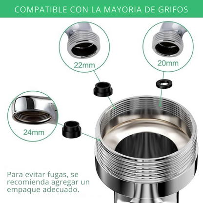 Extensor de Grifo 1080° - HydroFlex™