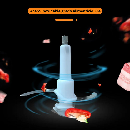 Procesador de Alimentos Gourmet - Premium 4D™ + Ebook "Secretos de la Cocina Gourmet"