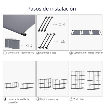 ClosetMax™ – Tu Armario Portátil Todo en Uno