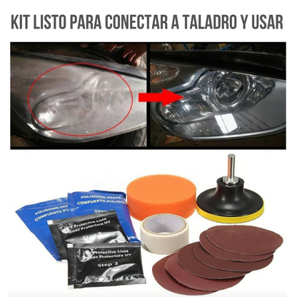 Kit de Restauración Focos Auto