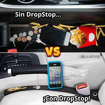 2x DropStop™ – El relleno lateral que atrapa todo antes de que se pierda