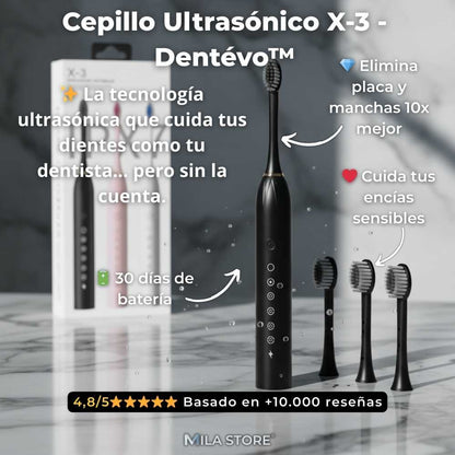 Dentévo™ - Cepillo Ultrasónico X-3
