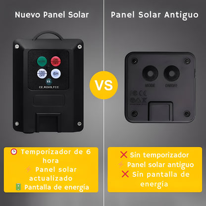 3x1 Luces LED Solares de Hada de 20 Metros - Jardín de Hadas™