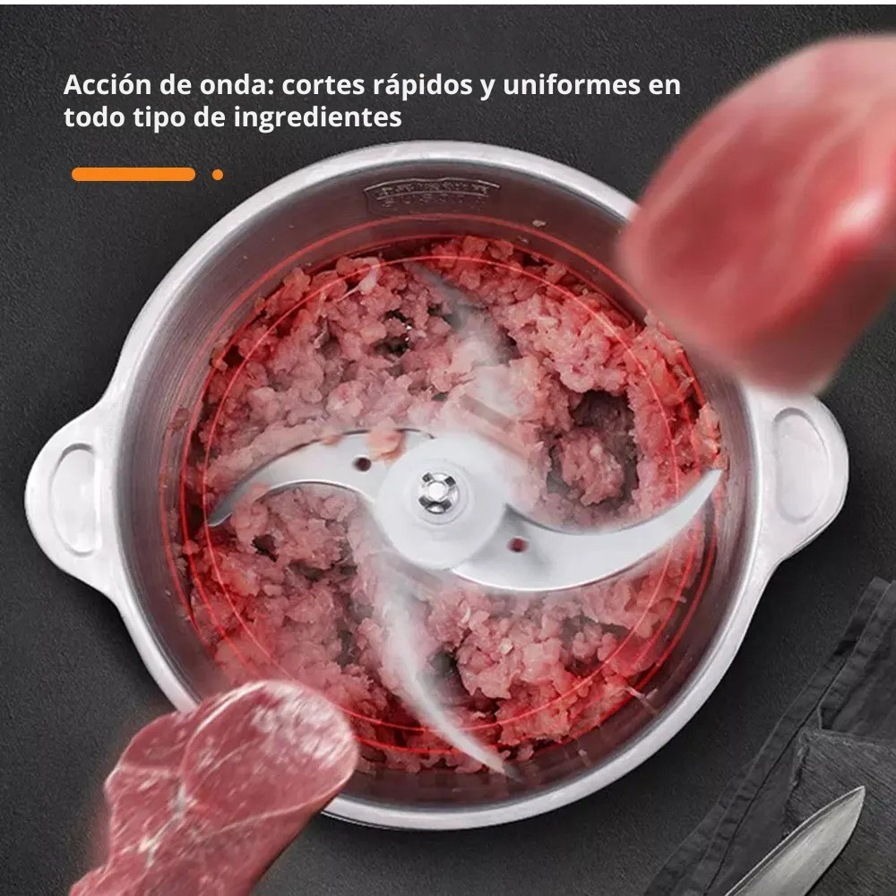 Procesador de Alimentos Gourmet - Premium 4D™ + Ebook "Secretos de la Cocina Gourmet"