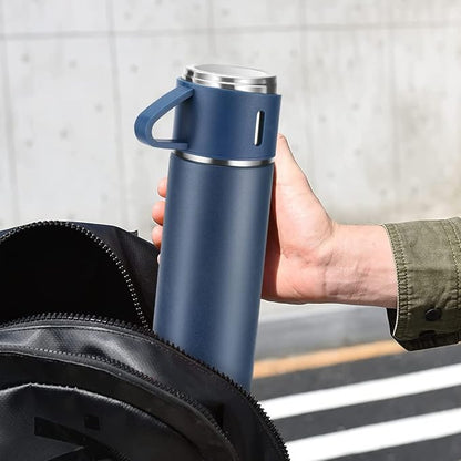 Set Termo + 3 Tazas Premium: ThermoFlow™