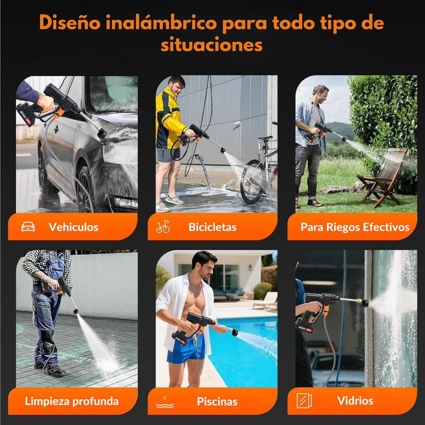 Solo por hoy 50% de Descuento en Hidrolavadora JetClean™ + 2 Baterias