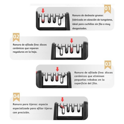 Afilador Profesional 3 en 1 - Sharphy™