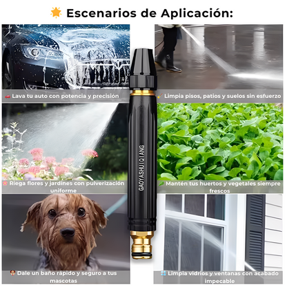 HydroForce™ – El Multiplicador que Da Potencia de Hidrolavadora a Tu Manguera