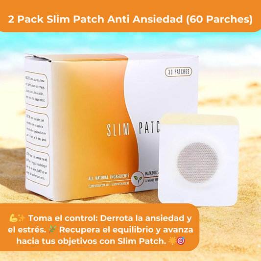 2 Pack Slim Patch - Anti Ansiedad (60 Parches)