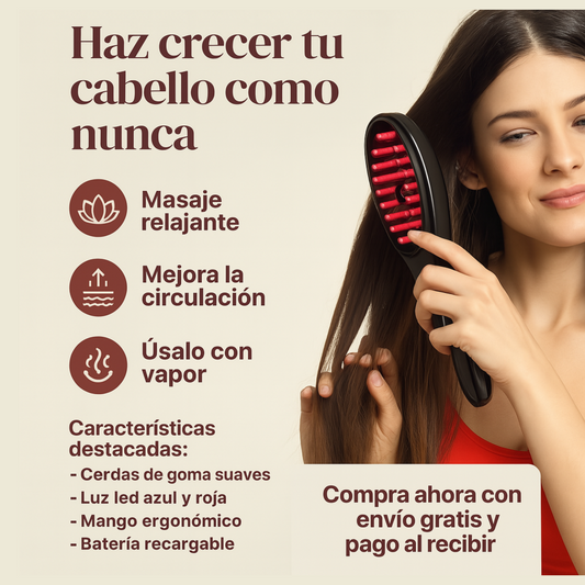 Cepillo Masajeador Capilar Eléctrico TheraBrush™