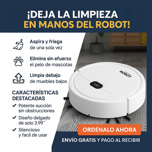 Mini Aspiradora y Trapeador Inteligente - Swipi™