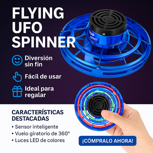 El juguete más viral del momento - Flying UFO Spinner™