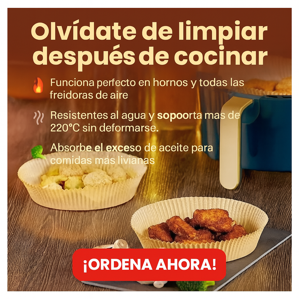 Filtros Para Freidora De Aire (100 Unidades, 16 cm)