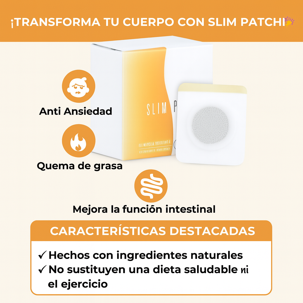 2x1 Pack Slim Patch - Anti Ansiedad (60 Parches)
