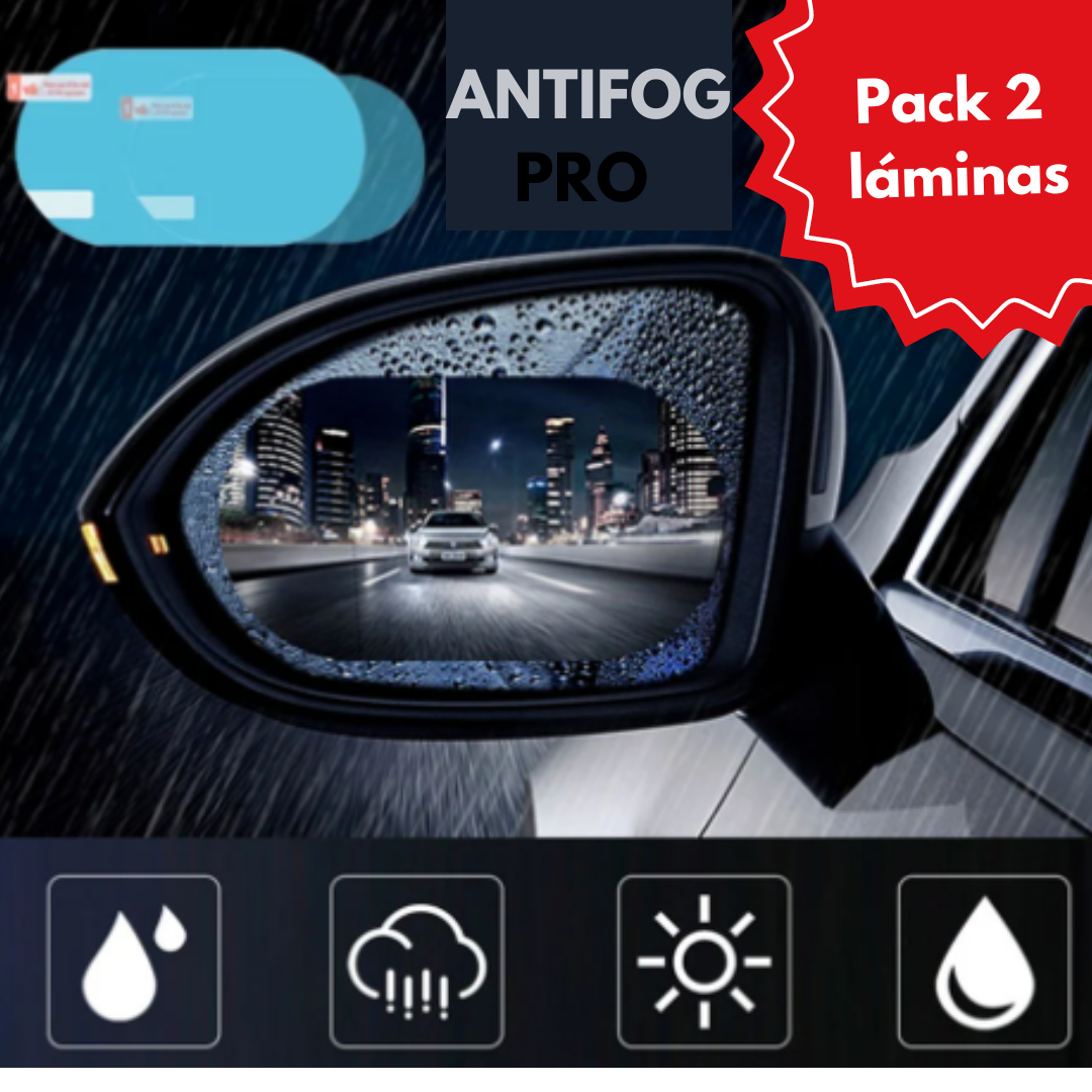 PACK 2 LAMINAS ANTIFOG PRO