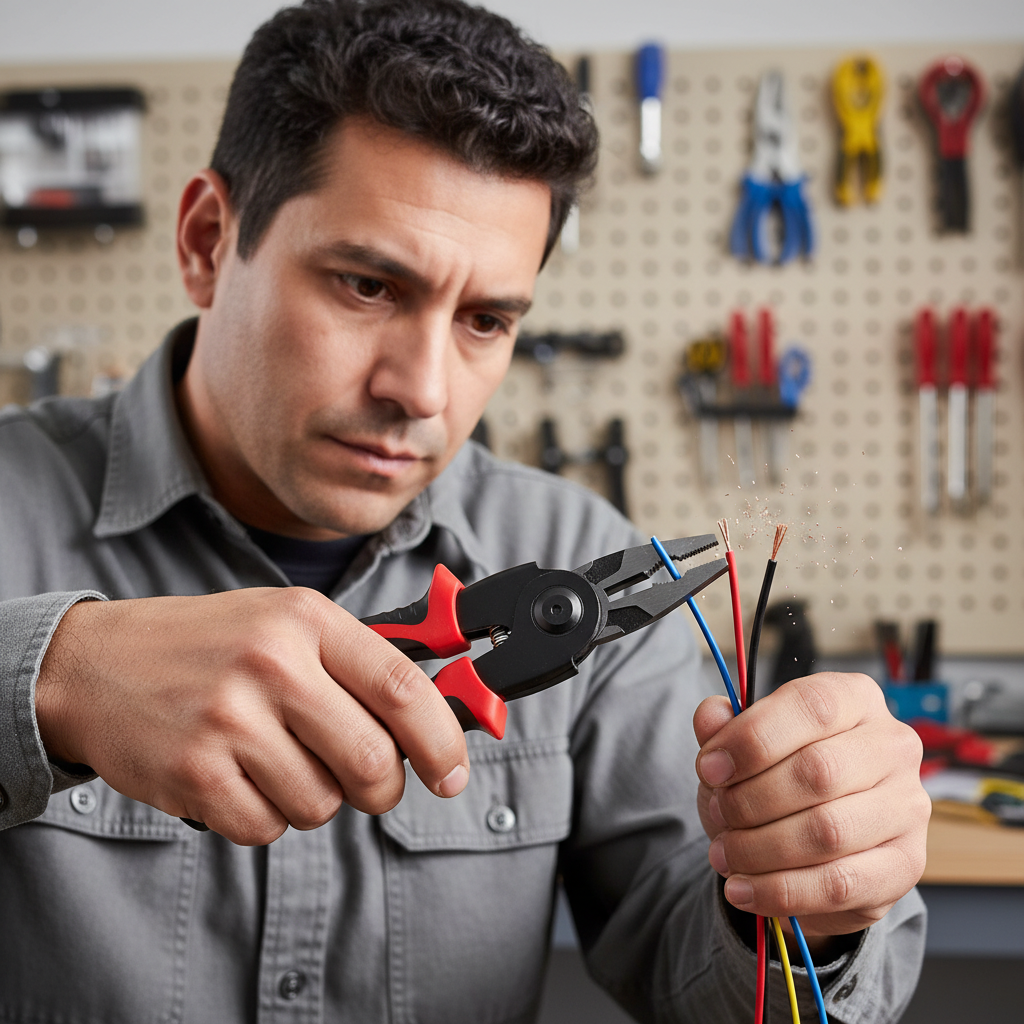 MasterFix Pro™ – Set de Alicates Eléctricos 5 en 1 para Profesionales y Hogar